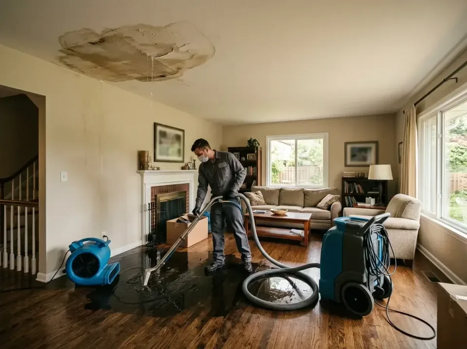 attic-pipe-burst-ceiling-drip-008 — frequently asked questions, Water Damage Restoration & Carpet Care in Ten Mile Run, NJ